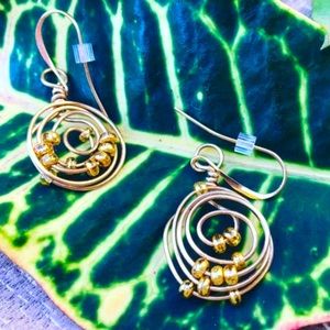 Center of My Universe Dangle Earrings